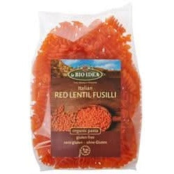 La Bio Idea Organic Gluten Free Red Lentil Fusilli 250g