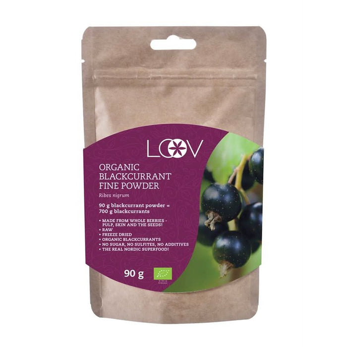 Loov Organic Blackcurrant Powder 90g