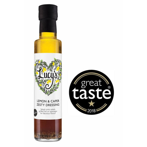 Lucys Dressings Lemon and Caper Zesty Dressing 250ml