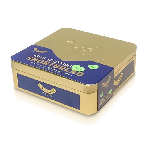 Lazy Days Vegan Shortbread Gift Tin 250g