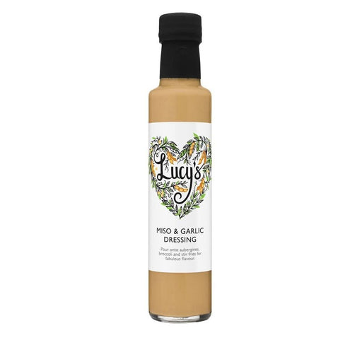 Lucys Dressings Miso & Garlic Dressing 250ml