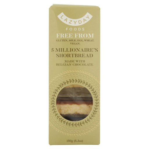 Lazy Days Millionaires Shortbread 150g