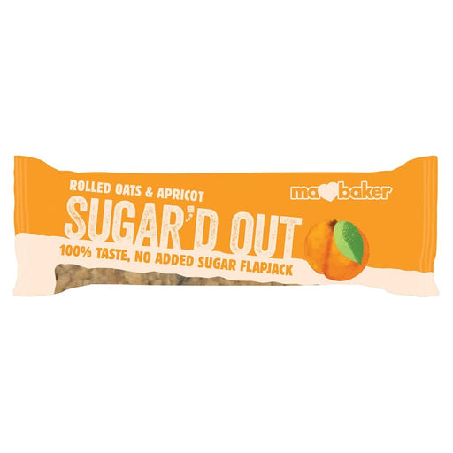 Ma Baker Sugar'd Out Flapjack Apricot 50g