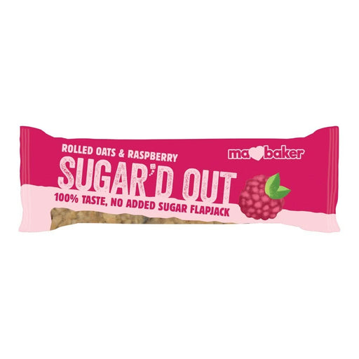 Ma Baker Sugar'd Out Flapjack Raspberry 50g