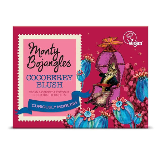 Monty Bojangles Cocoberry Blush Vegan Truffles 100g