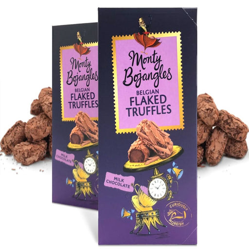 Monty Bojangles Milk Choc Flaked Truffles 100g