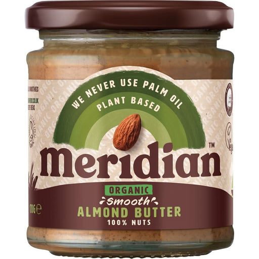 Meridian Organic Smooth Almond Butter  170g