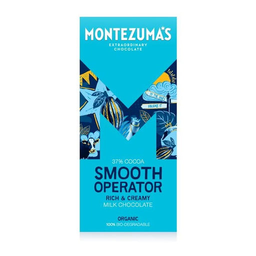 Montezumas Chocolate Smooth Operator Organic Milk 90g