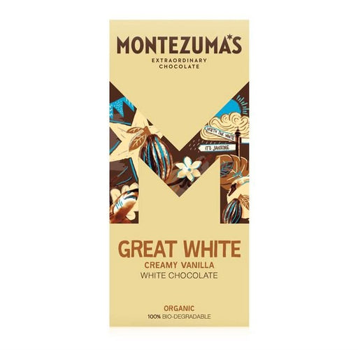 Montezumas Chocolate Great White Organic White 90g