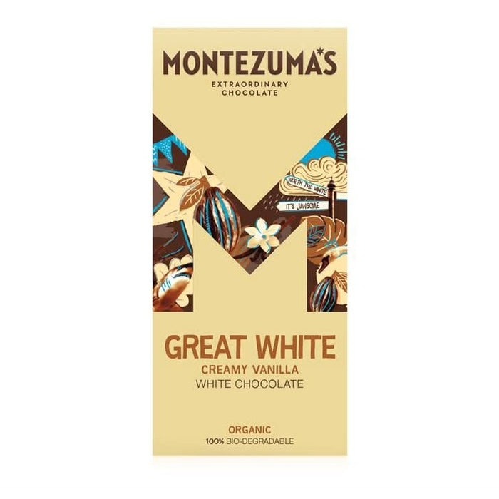 Montezumas Chocolate Great White Organic White 90g