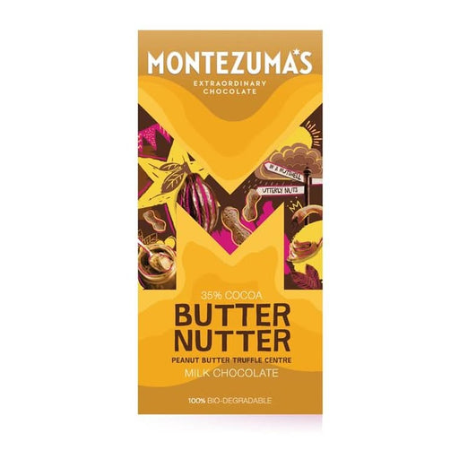 Montezumas Chocolate Butter Nutter P'nut Butter 90g