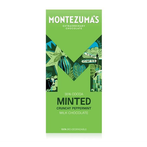 Montezumas Chocolate Minted Milk with Peppermint 90g