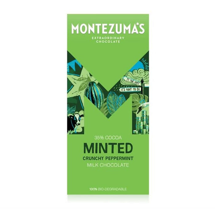 Montezumas Chocolate Minted Milk with Peppermint 90g
