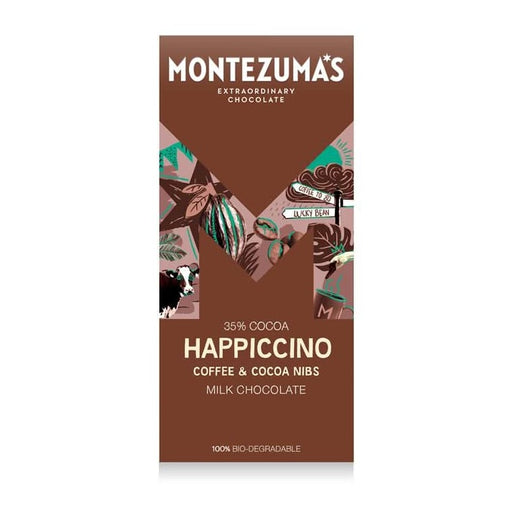 Montezumas Chocolate Happicinno Milk Coffee Cocoa 90g