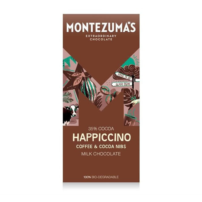 Montezumas Chocolate Happicinno Milk Coffee Cocoa 90g
