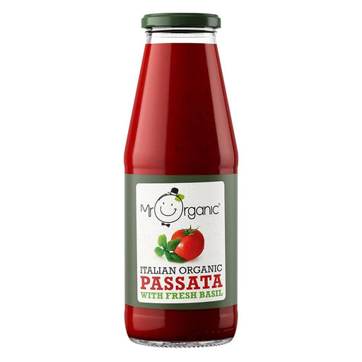 Mr Organic Passata & Basil Jar 690g