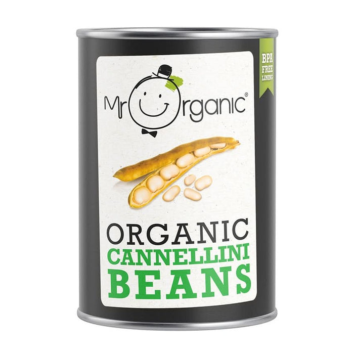 Mr Organic Cannellini Beans Tin 400g