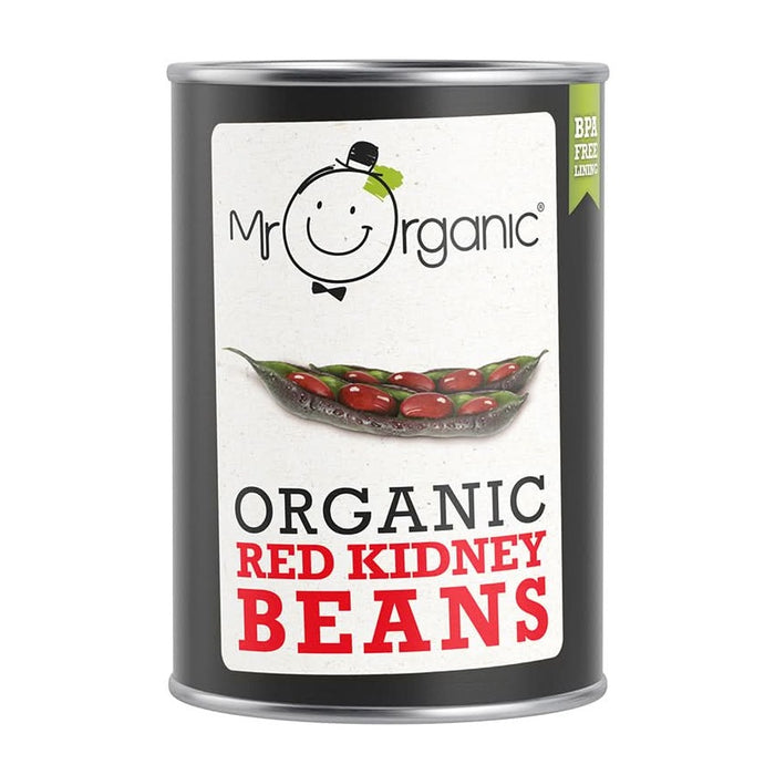 Mr Organic Red Kidney Beans Tin 400g