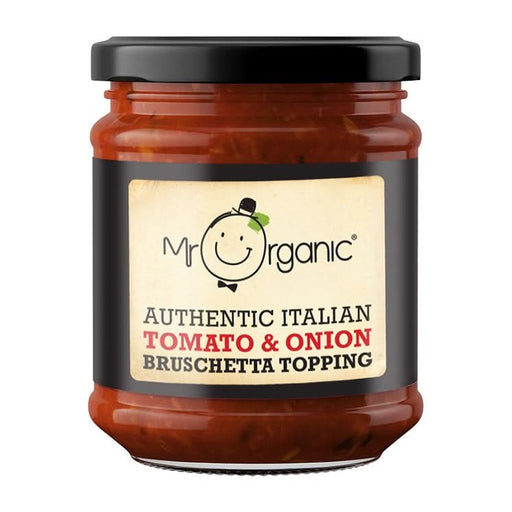 Mr Organic Tom & Onion Bruschetta Topping 200g