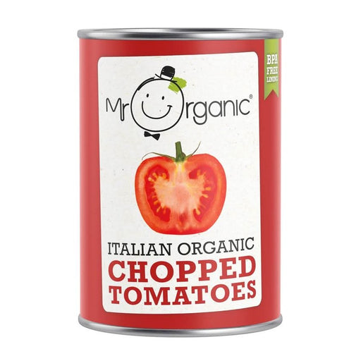 Mr Organic Chopped Tomatoes 400g
