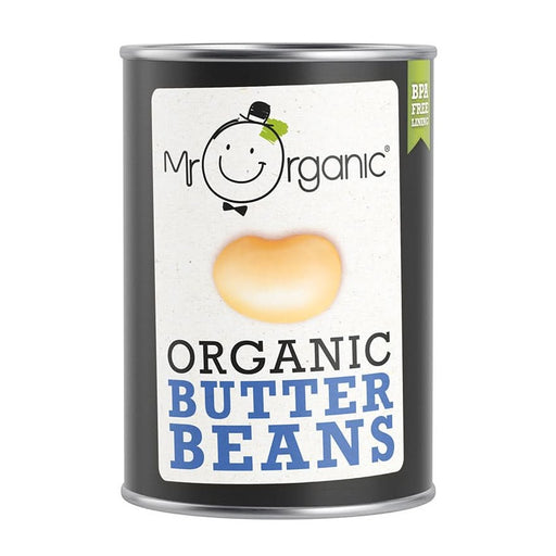 Mr Organic Butter Beans Tin 400g
