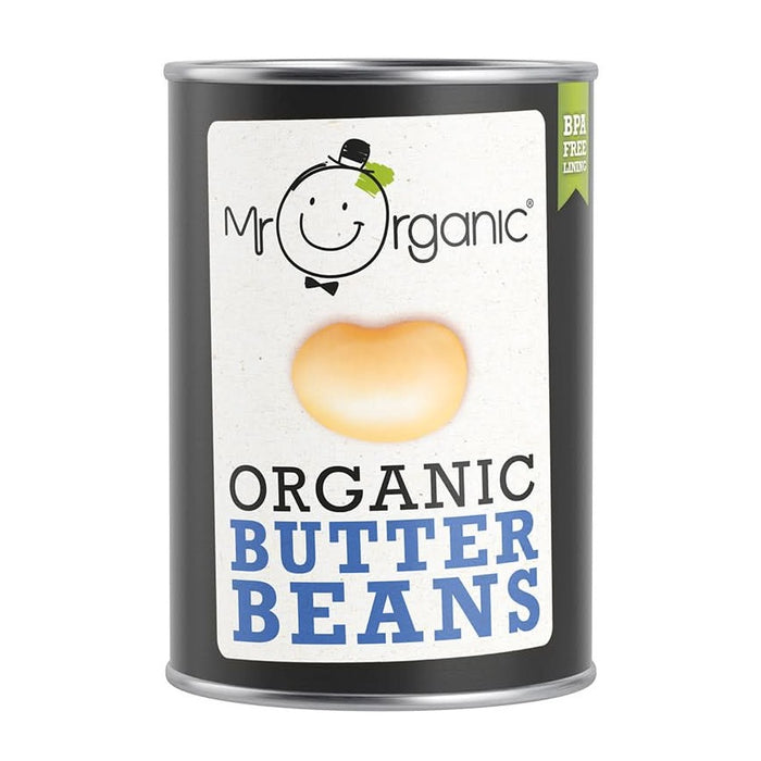 Mr Organic Butter Beans Tin 400g