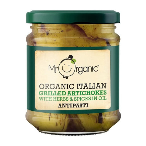 Mr Organic Grilled Artichoke Antipasti 190g