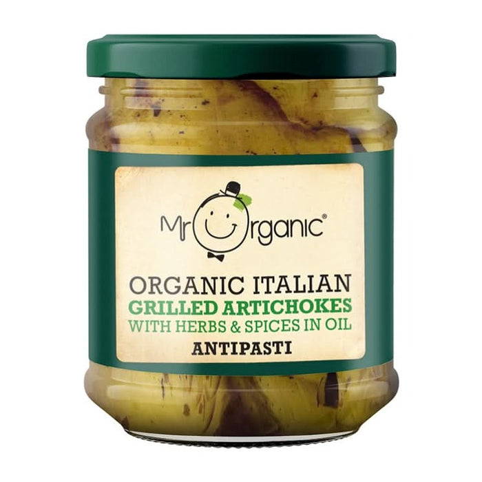 Mr Organic Grilled Artichoke Antipasti 190g