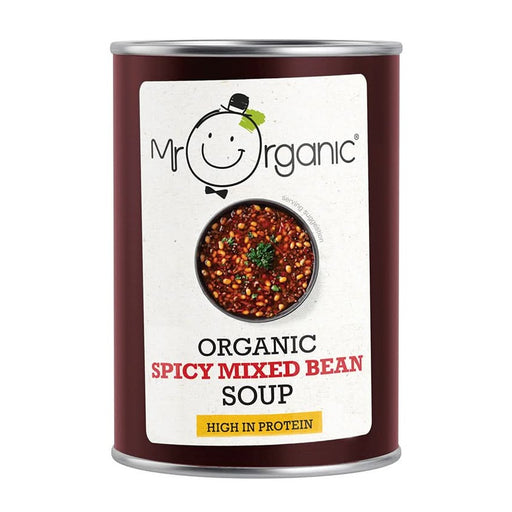 Mr Organic Spicy Bean Soup 400g