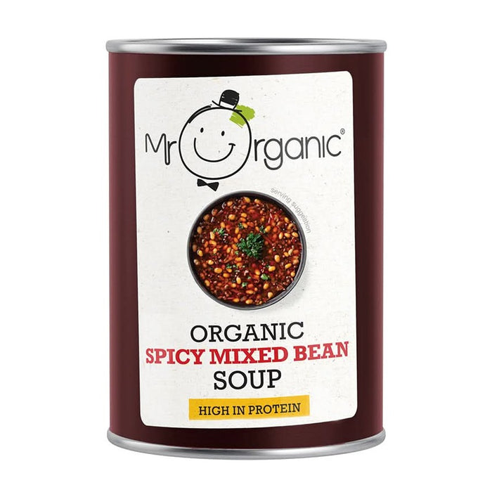Mr Organic Spicy Bean Soup 400g