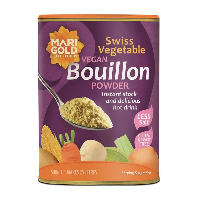 Marigold Less Salt Veg Bouillon Purple 500g