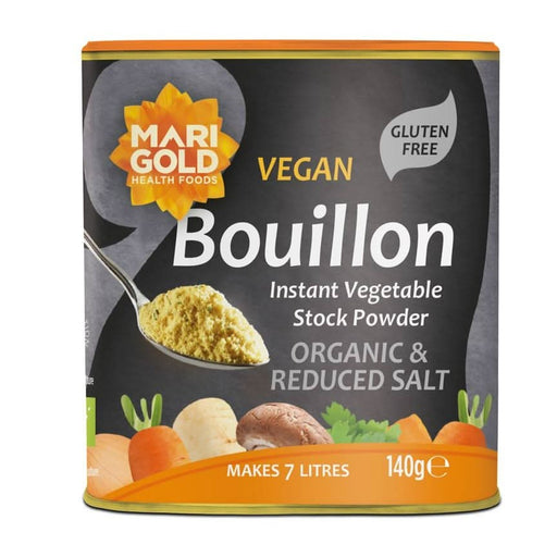 Marigold Organic Less Salt Veg Bouillon 140g