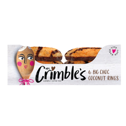 Mrs Crimbles Choc Rings Gluten Free 200g