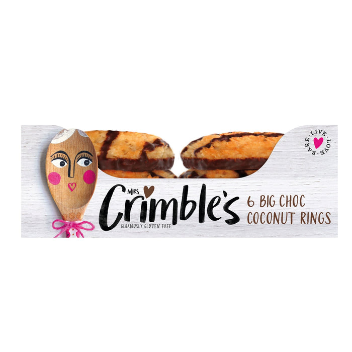 Mrs Crimbles Choc Rings Gluten Free 200g