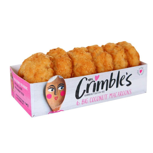 Mrs Crimbles Large Plain Macaroons 200g