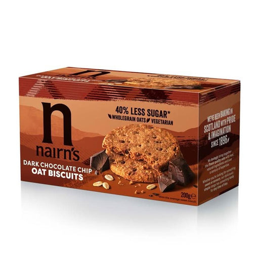 Nairns Choc Chip Oat Biscuits 200g