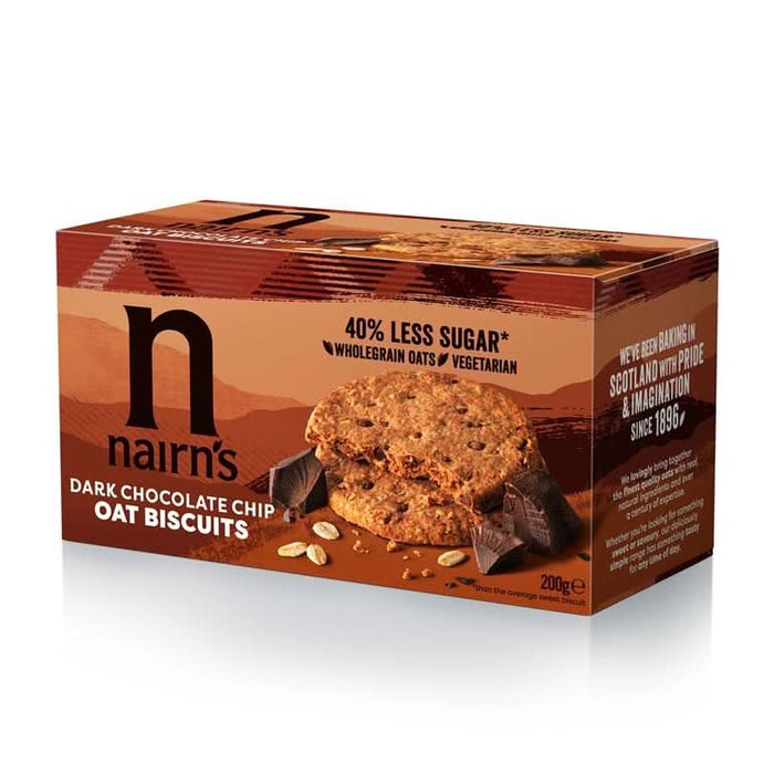 Nairns Choc Chip Oat Biscuits 200g
