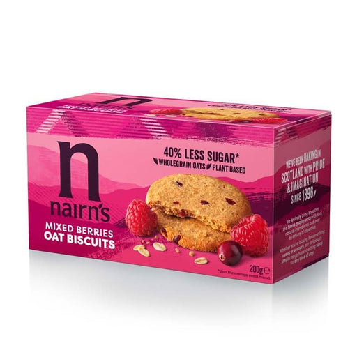 Nairns Mixed Berries Oat Biscuit 200g