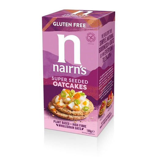 Nairns GF Super Seeded Oatcake 180g