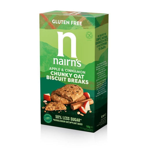 Nairns Gluten Free Apple & Cinnamon 160g