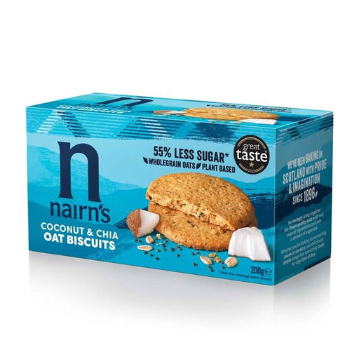 Nairn's Coconut and Chia Oat Biscuit 200g