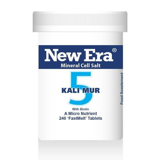 New Era No. 5 Kali. Mur. 240 Tablets