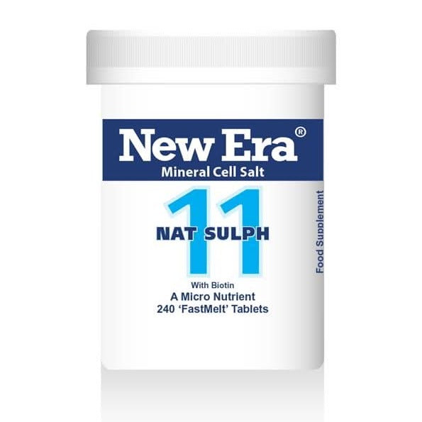 New Era No. 11 Nat. Sulph. 240 Tablets
