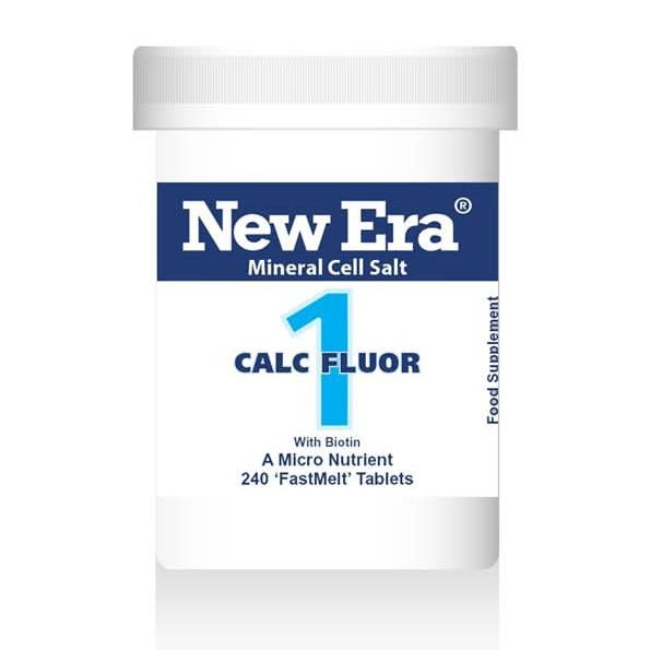 New Era No 1 Calc. Fluor. 240 Tablets