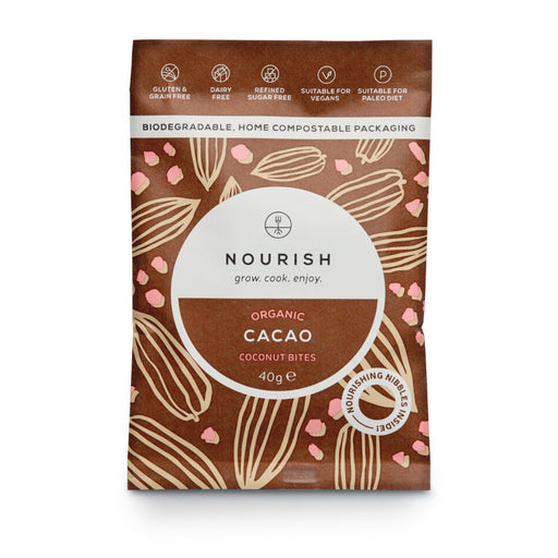 Nourish Nourish Cacao Coconut Bites 40g