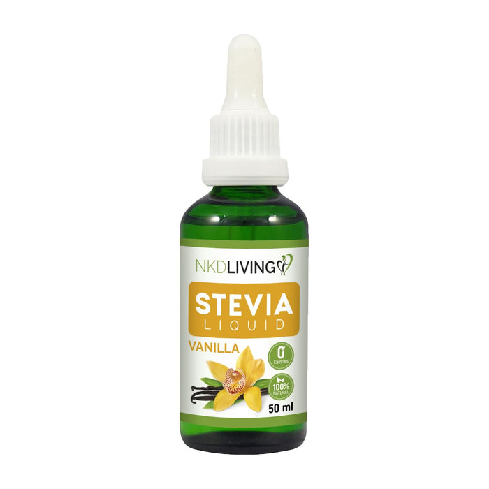 NKD Living Stevia Liquid Vanilla 50ml