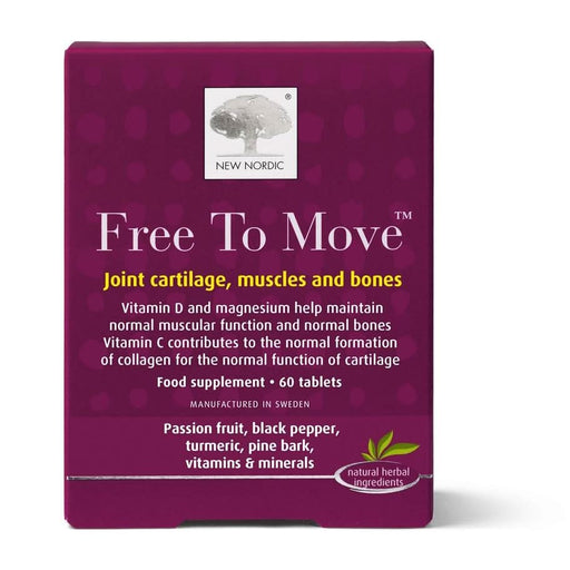 New Nordic Free to move 60 Tablets