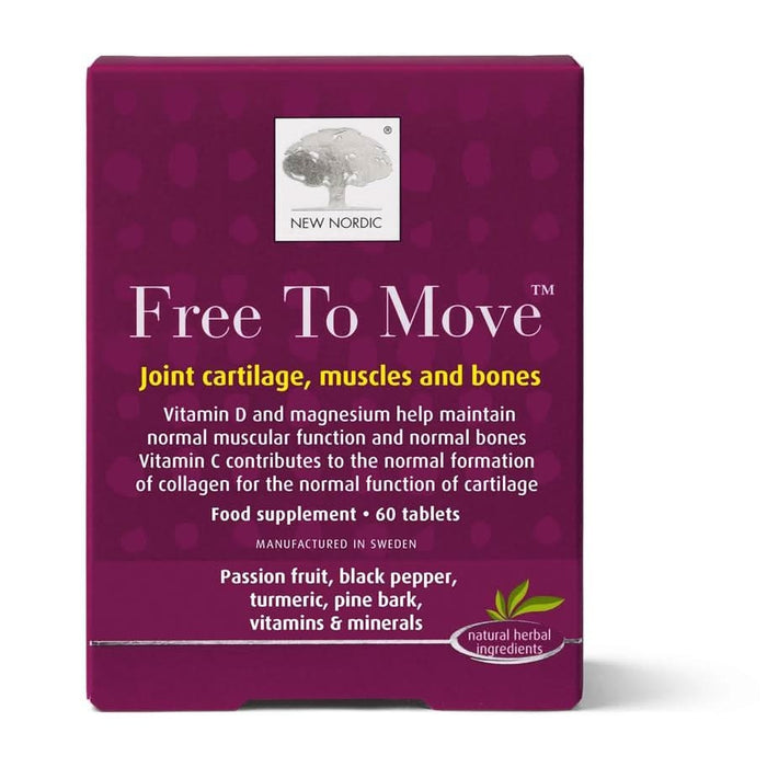 New Nordic Free to move 60 Tablets