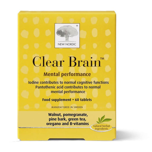 New Nordic Clear Brain 60 Tablets