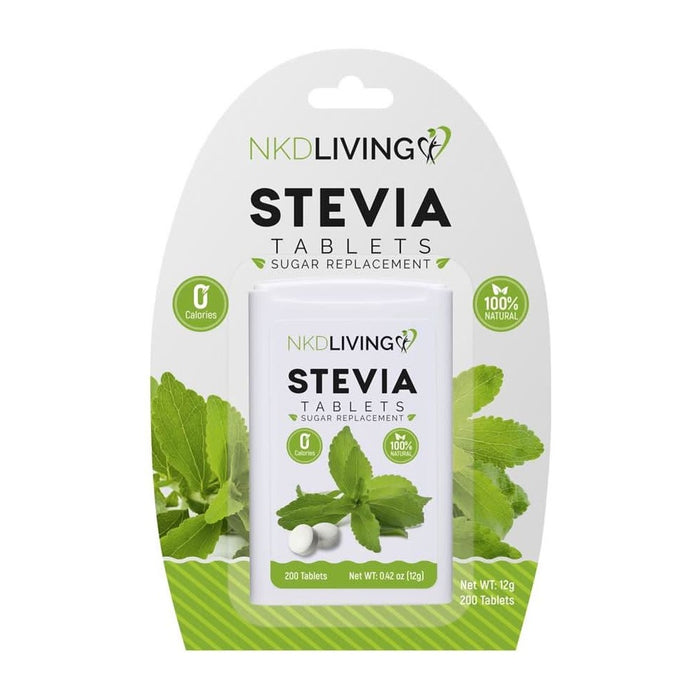 NKD Living Stevia Tablets 200 Tablets